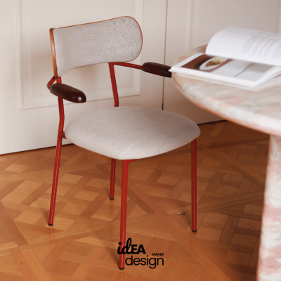Red modern chair