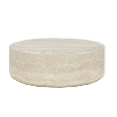 Mars travertine coffee table