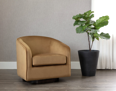 Hazel swivel lounge chair