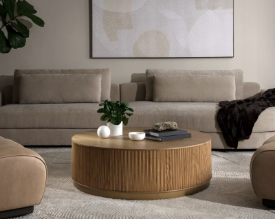 Kallar round coffee table