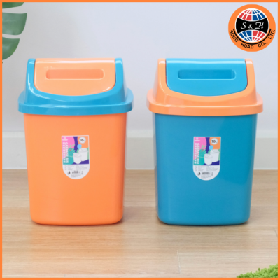 KEYWAY ถังขยะฝาสวิง (16 L) C-208 (ยกโหล)