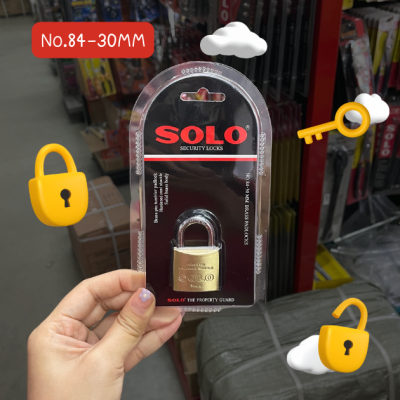 SOLO security lock กุญแจโซโล รุ่น 84 ขนาด 20-50 mm