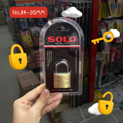 SOLO security lock กุญแจโซโล รุ่น 84 ขนาด 20-50 mm