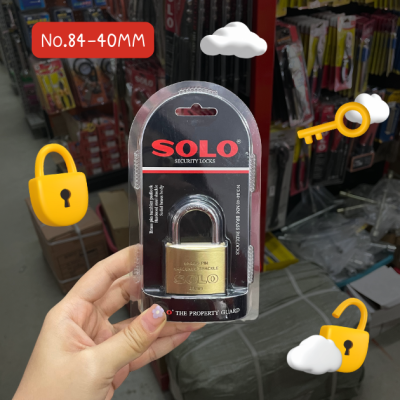 SOLO security lock กุญแจโซโล รุ่น 84 ขนาด 20-50 mm