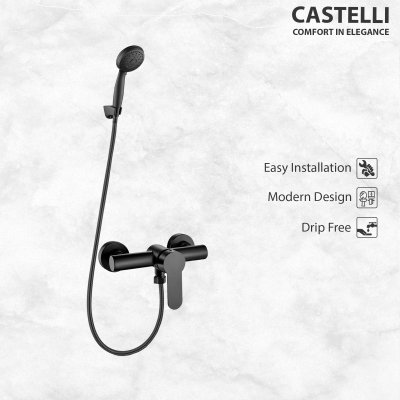 Kran Shower Castelli Single Handle Shower Mixer 1 Set - 1506585-SET