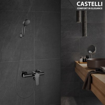 Kran Shower Castelli Single Handle Shower Mixer 1 Set - 1506585-SET
