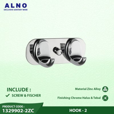 Gantungan Baju Alno Hook Gantungan Baju Multifungsi - 1329902-2ZC