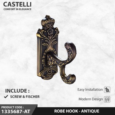Gantungan Baju Castelli Rube Hook Gantungan Baju Model Antik Multifungsi - 1335687-AT