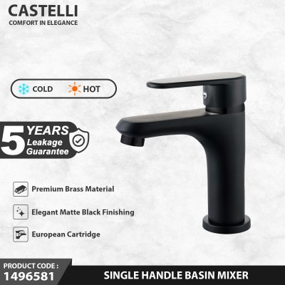 Keran Wastafel Castelli Single Handle Basin Mixer - 1496581