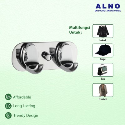 Gantungan Baju Alno Hook Gantungan Baju Multifungsi - 1329902-2ZC