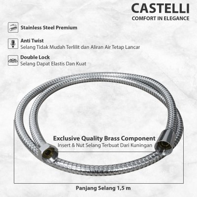 Hand Shower 1 Set Castelli Paket Hand Shower 1 Set - 1456046