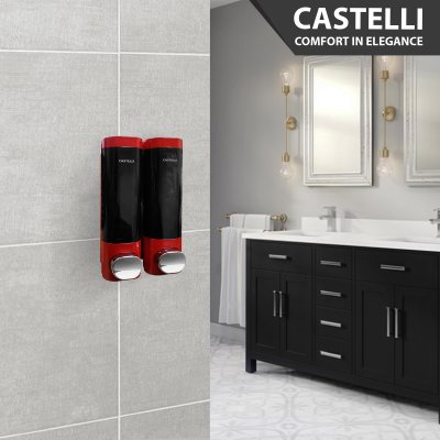 Dispenser Sabun Cair Castelli Tempat Sabun Cair Double Soap Dispenser - 1256713-RD
