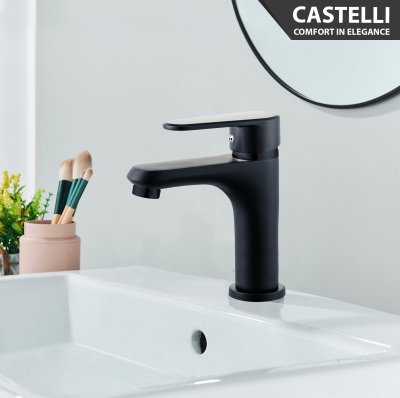 Keran Wastafel Castelli Single Handle Basin Mixer - 1496581