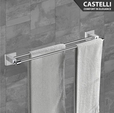 Gantungan Handuk Castelli Gantungan Handuk Kamar Mandi Double Towel Bar - 1205662