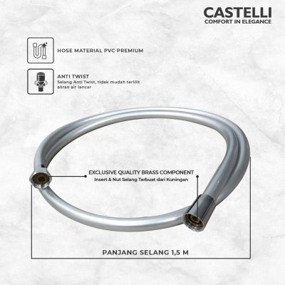 Hand Shower Castelli  1 Set Paket Hand Shower - 1456068-CR