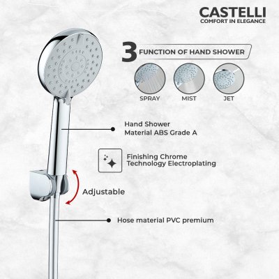 Hand Shower Castelli  1 Set Paket Hand Shower - 1456068-CR
