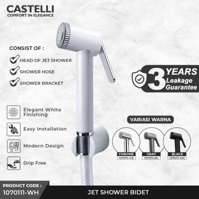 Jet Shower Bidet Castelli Jet Bidet Kloset - 1070111
