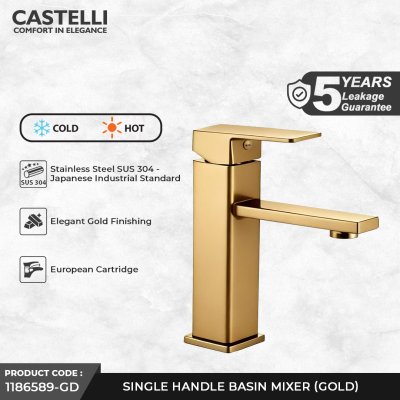 Keran Wastafel Castelli Single Handle Basin Mixer - 1186589