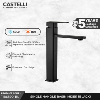 Keran Wastafel Castelli Single Handle Basin Mixer - 1186590