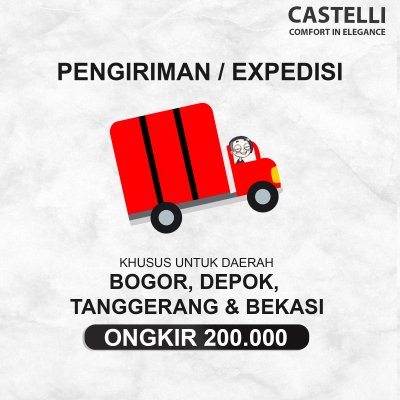 Glass Basin 1 Set Castelli Tempat Wastafel 1 Set Dengan Kaca - 1390565-BL