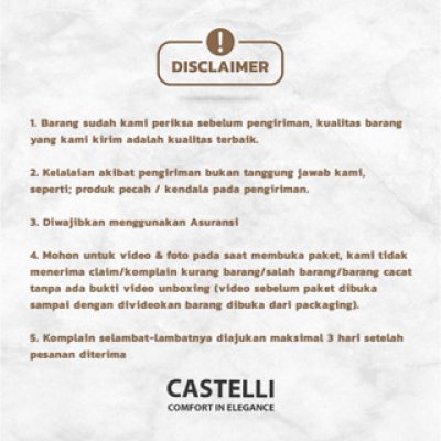 Pegangan Kamar Mandi Castelli Grab Bar Bentuk Lurus Anti Slip - 1255655