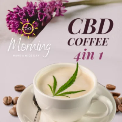 CBD配合 4イン1 コーヒー