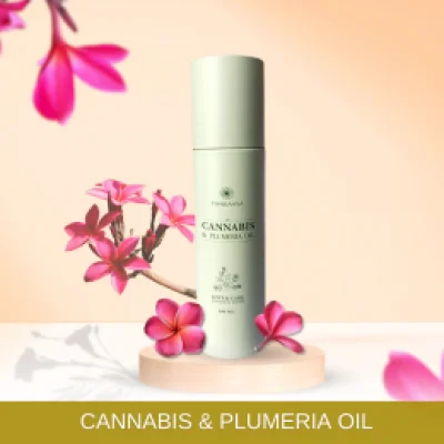 PLUMERIA & CANNABIS INFUSED OIL SKINCARE PREMIUM QUALITY