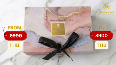 Exklusives Weihnachts-Plumeria & Öl-Hautpflege-Geschenkse