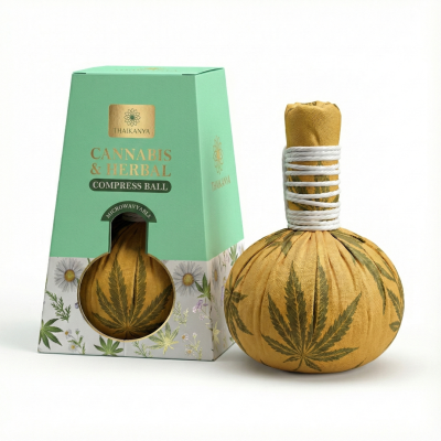 CANNABIS HOT COMPRESS BALL-PAIN RELEIF