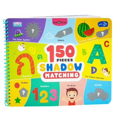 Pull  & Stick 150 Pieces Shadow Matching
