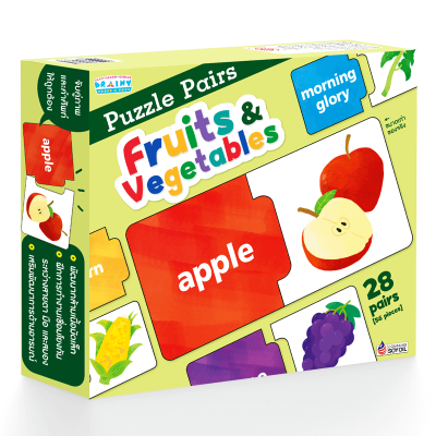 Puzzle Pairs Fruit  & Vegetable