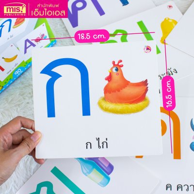 แฟลชการ์ด First Step Flashcards for Early Learners : กขค ABC 123  | แฟลชการ์ด | บัตรคำศัพท์