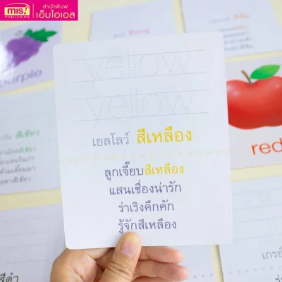 การ์ดบอร์ดบุ๊ค : สีสัน