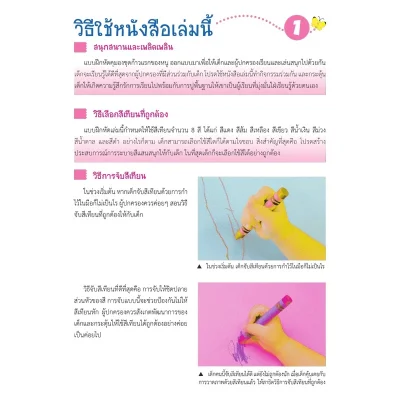 แบบฝึกหัด KUMON ชุดก้าวแรกของหนู มาระบายสีกันเถอะ เล่ม 2