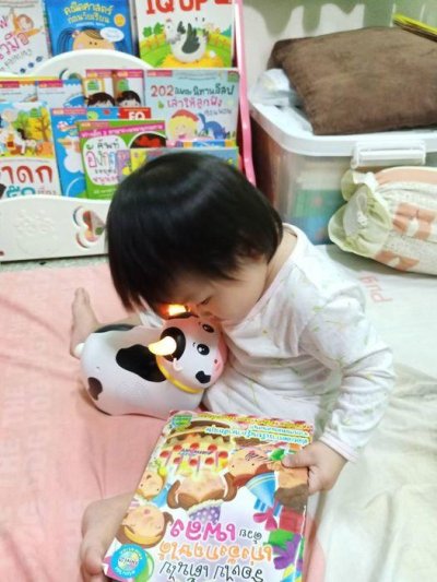 เครื่องเล่านิทาน วัวน้อยอัจฉริยะ เล่านิทานได้ ร้องเพลงได้ พูดได้ เพื่อนคู่ซี้ของลูกรัก