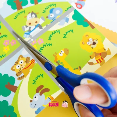 แบบฝึกหัด KUMON ชุดก้าวแรกของหนู มาตัดกระดาษกันเถอะ