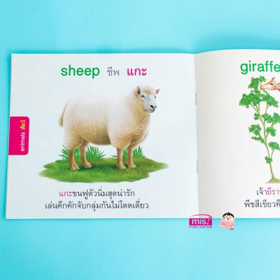 หนูชอบสัตว์น่ารัก I like cute animals.