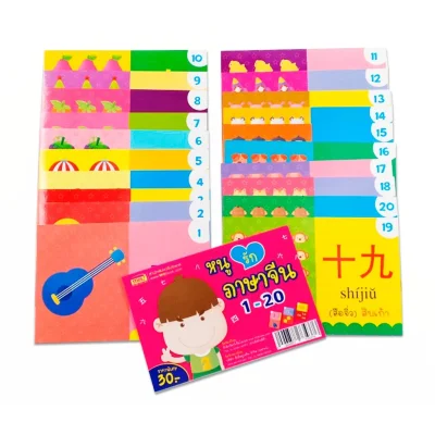 การ์ดหนูรักภาษาจีน 1-20