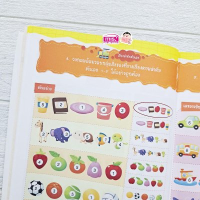 หนูน้อยเก่งคณิต 1-10 ระดับอนุบาล