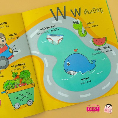 ศัพท์อังกฤษเล่มแรกของหนูน้อย : abc