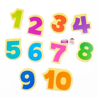 หนังสือเสริมพัฒนาสมองซีกซ้าย-ซีกขวา พร้อมกระดานดึงออก-แปะติด ตีนตุ๊กแก Pull  & Stick : ตัวเลข