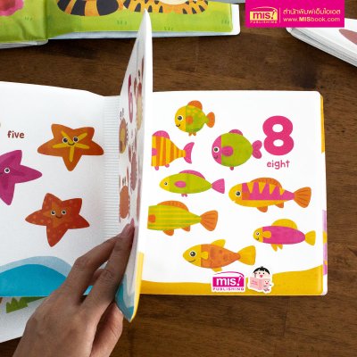 หนังสือลอยน้ำ Bath Book  เสริมพัฒนาการลูกน้อย