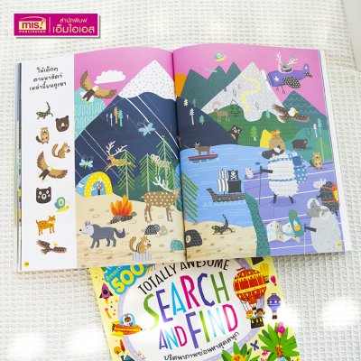 หนังสือ Search and Find ปริศนาภาพซ่อนหาสุดสนุก เสริมเชาวน์ปัญญา