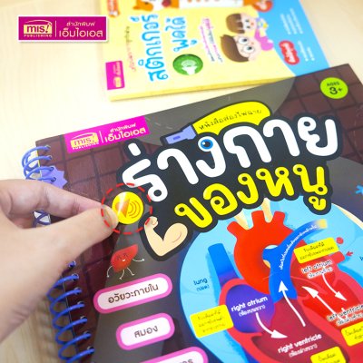 สติกเกอร์พูดได้ ติดแล้วเปลี่ยนสิ่งของให้มีเสียงพูดได้ ใช้กับปากกาพูดได้ (ไม่รวมปากกาพูดได้)