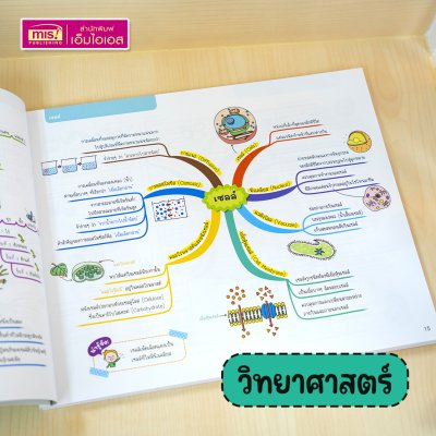 หนังสือ Mind Map สรุปเข้ม 5 วิชา สอบเข้า ม.1 โรงเรียนชื่อดัง