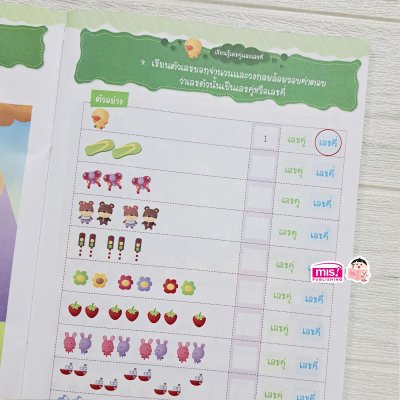 หนูน้อยเก่งคณิต 1-100 ระดับอนุบาล