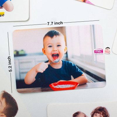 First Words Flash Cards การ์ดคำศัพท์ 5 หมวด กล่องเขียว Level 2 (ใช้ร่วมกับ TalkingPen ได้)