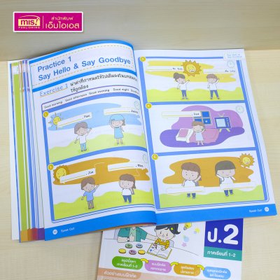 หนังสือติวภาษาอังกฤษให้ลูก ป.1-3 ภาคเรียนที่ 1-2 (ซื้อแยกเล่มได้)