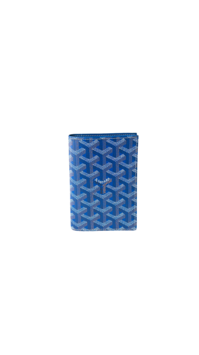 Goyard Grenelle Passport Cover น้ำเงิน