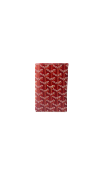 Goyard Grenelle Passport Cover แดง